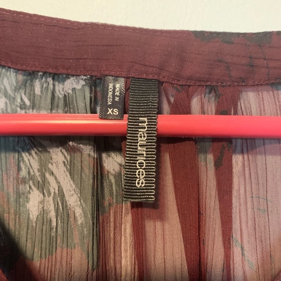 Maurices Women’s Sheer Top - Picture 3 of 3